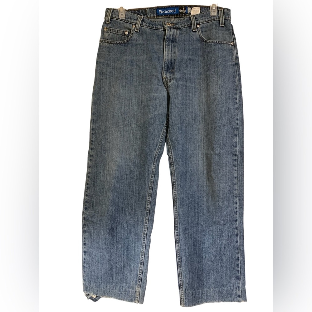 Vintage Y2K 90s Levi’s Silvertab Relaxed fit jeans men’s size 36 altered length